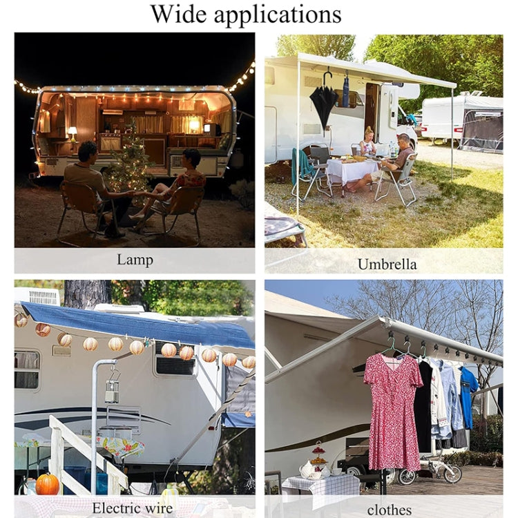 RV Awning Hook for Side-Mounted Canopy Rods