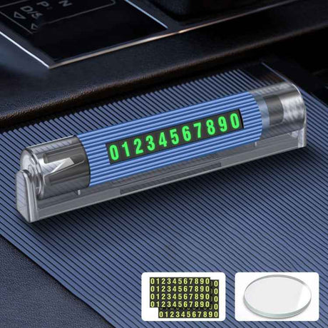 Car Multi-functional Emergency Safety Hammer Temporary Parking Dual Number Plate