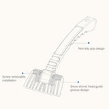 Car Snow Shovel Auto Ice Scraper Winter Road Safety Cleaning Tools Defrost Deicing Removal Rain Water Snow Brush, Ice Scraper