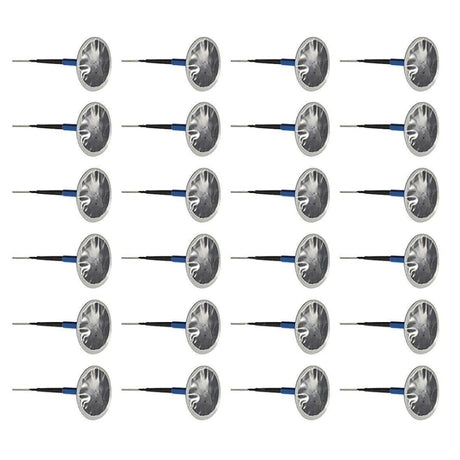 24 PCS 4mm Mushroom Nail-tyre Film Tyre Cold Patch Film Rubber Tire Repair Kit - LYDARZ
