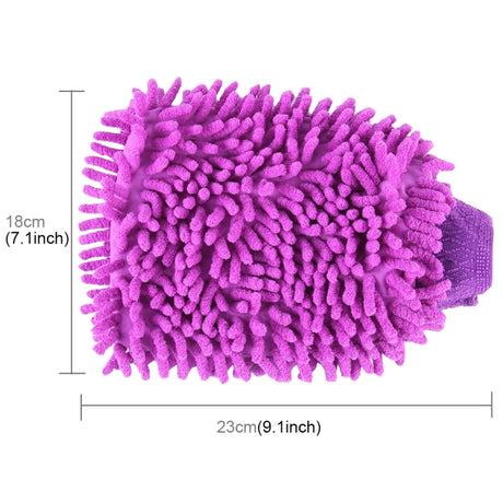 KANEED Microfiber Dusting Mitt Car Window Washing Home Cleaning Cloth Duster Towel Gloves (Random Color Delivery) - LYDARZ