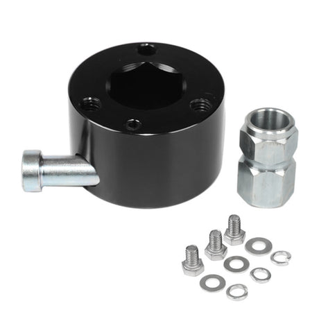 Universal Aluminum Car Steering Wheel Quick Release Disconnect Hub 3/4 inch Shaft Size - LYDARZ
