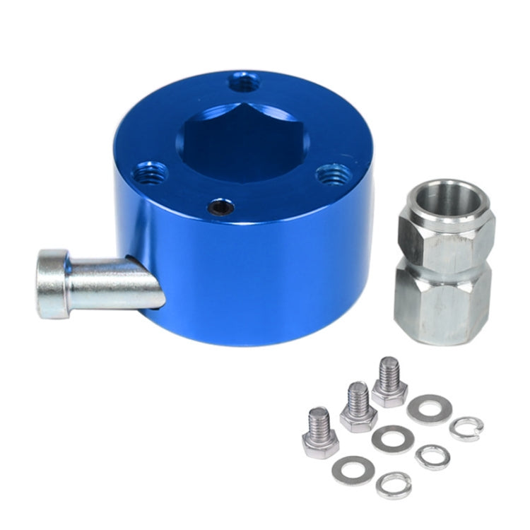 Cubo de desconexión rápida universal de aluminio para volante de coche - Herramientas de desmontaje de coche, eje de 3/4 de pulgada