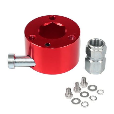 Universal Aluminum Car Steering Wheel Quick Release Disconnect Hub 3/4 inch Shaft Size - LYDARZ