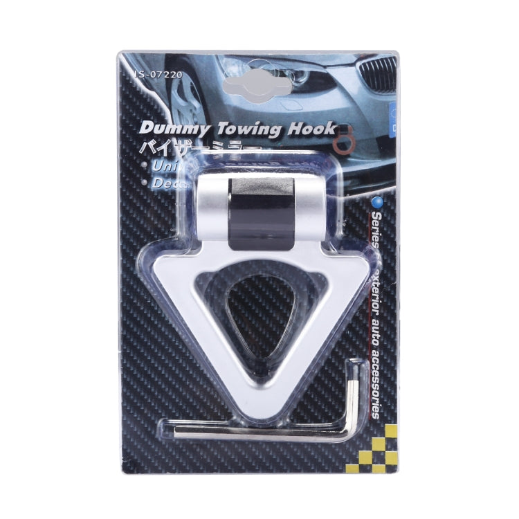 Car Tow Hook Sticker for Trucks and Cars - Bumper Triangle Adhesive Decal for Stylish Exterior Decoration