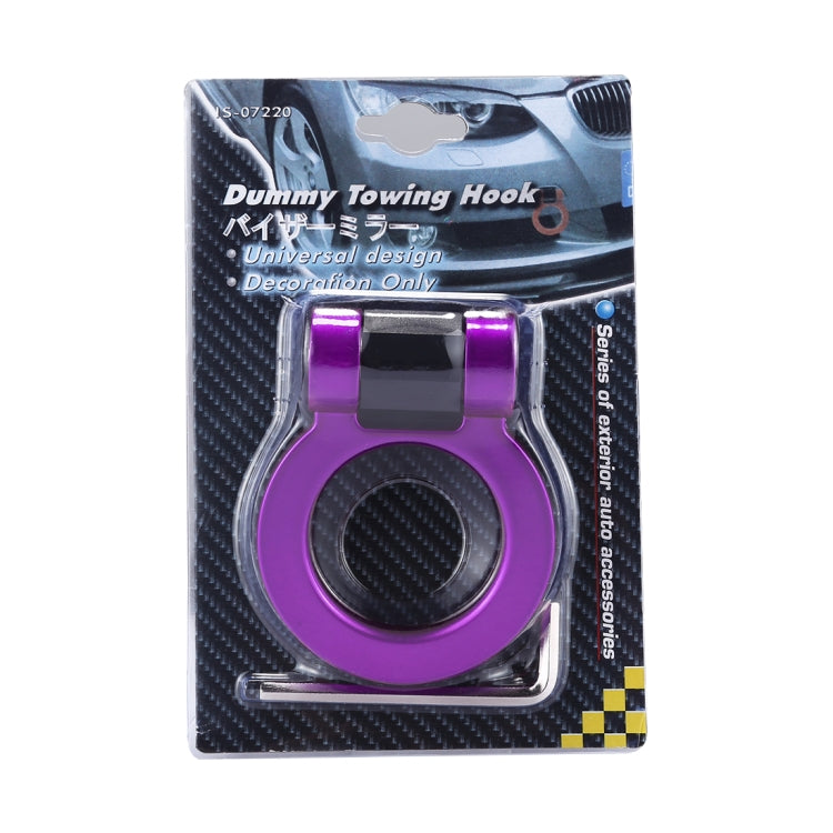 Car Tow Hook Ring Sticker - Adhesive Decal for Truck and Car Bumper Exterior Decoration