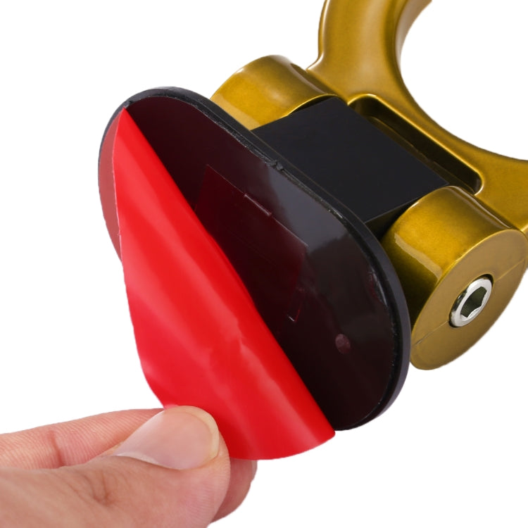 Car Truck Bumper Round Tow Hook Ring Adhesive Decal Sticker Exterior Decoration