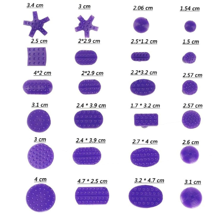 Bomba de aire portátil de 12 V CC, 120 W, 10 A, inflador digital de neumáticos. Kit de herramientas esencial para reparación de abolladuras de automóviles con 22 cilindros y cable de alimentación de 2,8 m.