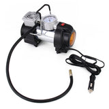 Compresor de aire portátil de 12 V, herramienta inflable para neumáticos 4x4 de alta resistencia, 150 PSI, con luz de trabajo para emergencias al aire libre.