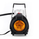 Compresor de aire portátil de 12 V, herramienta inflable para neumáticos 4x4 de alta resistencia, 150 PSI, con luz de trabajo para emergencias al aire libre.