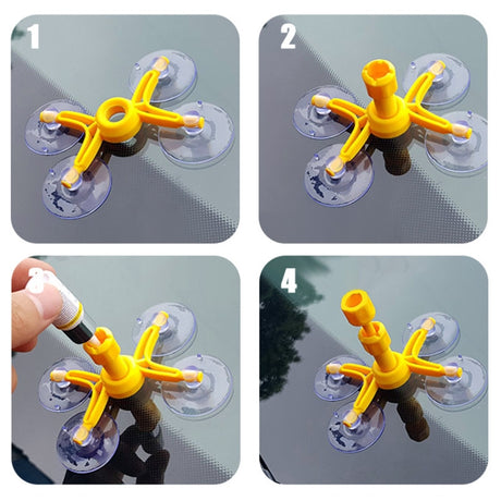 Professional Windscreen Repair Tool Paintless Dent Removal Car Window Windshield Repair Kit Chip Crack Auto Glass - LYDARZ