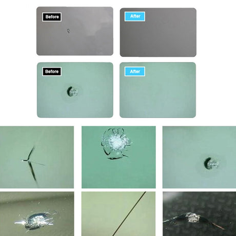 Professional Windscreen Repair Tool Paintless Dent Removal Car Window Windshield Repair Kit Chip Crack Auto Glass - LYDARZ