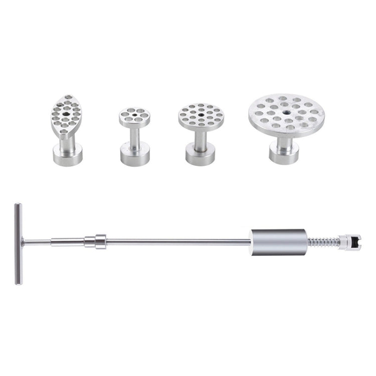7 in 1 Auto Repair Body Tool Kit PDR Dent Paintless Repair Tools Dent Puller T Bar Slide Hammer Reverse Hammer for Dent, 7 in 1