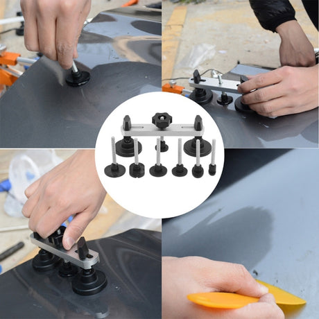 22 in 1 Auto Car Body Dent Repair Tools Pulling Bridge Dent Removal Lifter Puller,22 in 1 - LYDARZ