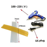 Kit de herramientas 40 en 1 para reparación de abolladuras de coche - Extractor de pegamento PDR para abolladuras de metal para eliminar granizo