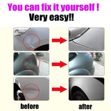 Kit de reparación de abolladuras para automóvil 44 en 1: extractor de pegamento PDR de metal, herramientas para eliminar granizo con pistola de pegamento de 20 W.