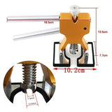 44 in 1 Auto Car Metal PDR Dent Lifter-Glue Puller Tab Hail Removal Paintless Car Dent Repair Tools Kit, with 20W Glue Gun, 44 in 1