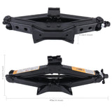 Gato de tijera vertical ST-112C para trabajo pesado: capacidad de 4000 libras, alcance de 9,8 a 44,2 cm