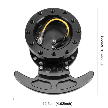 Car Tilt Racing Steering Wheel Quick Release Hub Kit Adapter Body Removable Snap Off Boss Kit - LYDARZ