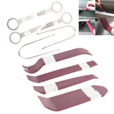 10PCS Car Dismantle Tools - T-Handle Handbrake Tool for Video and Audio System