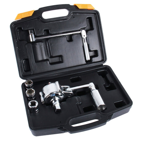 ZLB16 Heavy Duty Lug Nut Labor Saving Tool Torque Multiplier Socket Wrench Set with 3 Sockets - LYDARZ