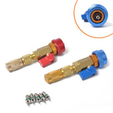 2 PCS R134A Air Condition Valve Tool Remover Installer Repair Tool