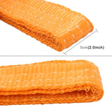 Correas de rescate resistentes ZONGYUAN: cuerda de remolque de 8 toneladas y cuerda de elevación de 2 toneladas para automóviles y camiones (sin gancho)