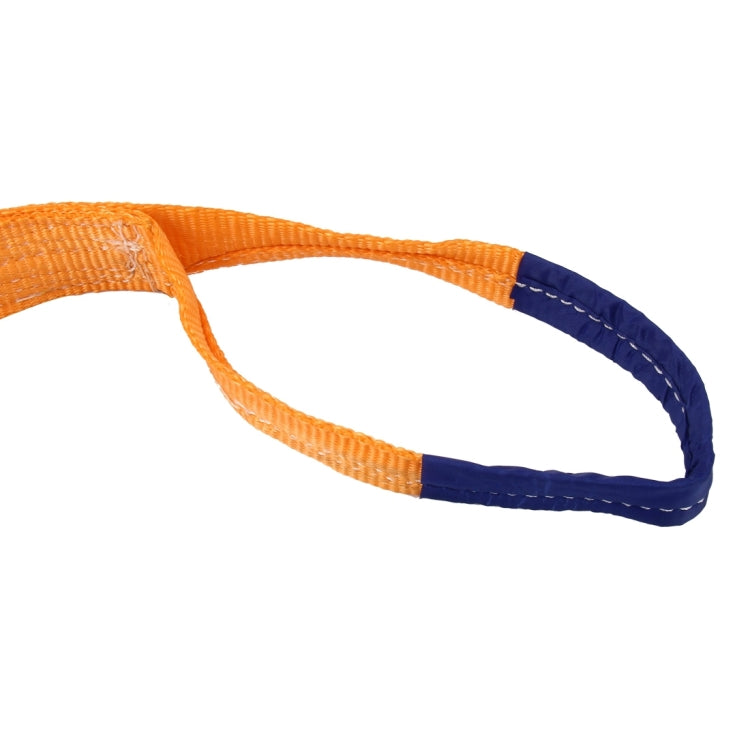 Correas de rescate resistentes ZONGYUAN: cuerda de remolque de 8 toneladas y cuerda de elevación de 2 toneladas para automóviles y camiones (sin gancho)