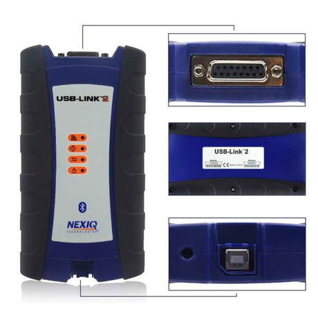 Nexiq 2 Bluetooth USB Linked Truck Diagnostic Tool Heavy Duty Truck Scanner, Heavy Duty Truck Scanner