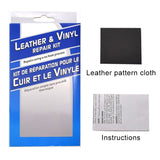 Kit de reparación de vinilo y cuero para asientos de coche, sofás, agujeros, arañazos, grietas y rasgaduras.