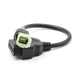 Cable conector OBD de 16 pines a 4 pines para motocicleta Honda, adaptador hembra de 16 pines a 4 pines.