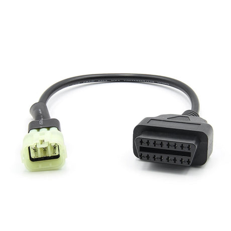 Motorcycle OBD 16PIN Female to 6PIN Connector Cable for KTM, 16PIN to 6PIN, 16PIN Female to 6PIN - LYDARZ
