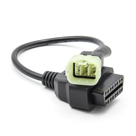 Motorcycle OBD 16PIN Female to 6PIN Connector Cable for KTM, 16PIN to 6PIN, 16PIN Female to 6PIN - LYDARZ