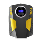 Bomba de aire portátil para coche de 12 V con pantalla digital y luz - Bomba de pedal con cilindro inflable