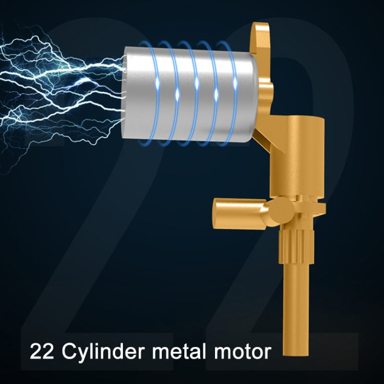 Car 12V Portable Inflatable Cylinder Pedal Pointer Air Pump with Light & Tool Box, Pointer with Tool Box - LYDARZ