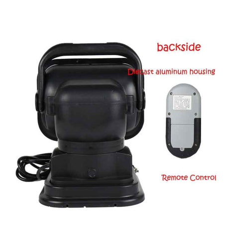 60W DC 12-24V 400LM Car 200m Wireless Remote Control 360 Degree Adjustable LED Search High Bay Lights / Spotlights, 60W DC 12-24V