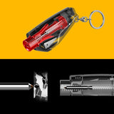 Multifunctional Portable Car Emergency Window Breaker Seat Belt Cutter