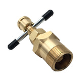 Extractor de aceitunas para automóvil ZK-020 para accesorios de tubería de cobre y latón macizo de 15 mm y 22 mm