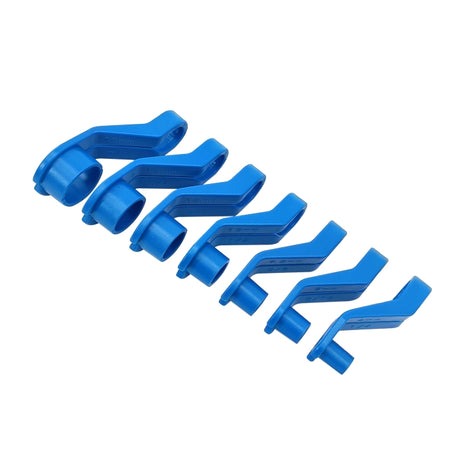 ZK-078 7 in 1 Car Fuel Line Angled Disconnect Tool Set, 7 in 1 - LYDARZ