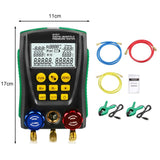 DUOYI DY517A - Instrumento de diagnóstico para aire acondicionado de automóvil, monitor de temperatura y medidor de fluoruro (DY517A)