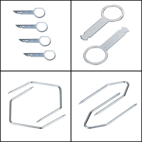 38 in 1 Car Audio Disassembly Tool DVD CD Navigation Tool for Mercedes-Benz / Volkswagen / Audi, 38 in 1 - LYDARZ