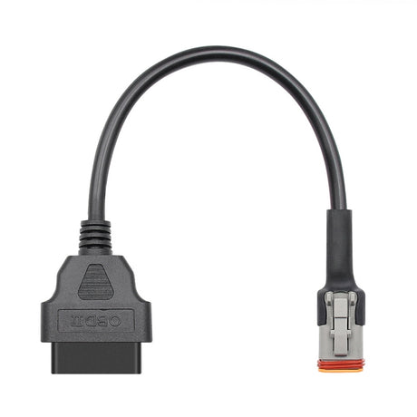 4Pin Motorcycles OBD2 Conversion Cable OBDII Diagnostic Adapter Cable for Harley Davidson, 4Pin - LYDARZ