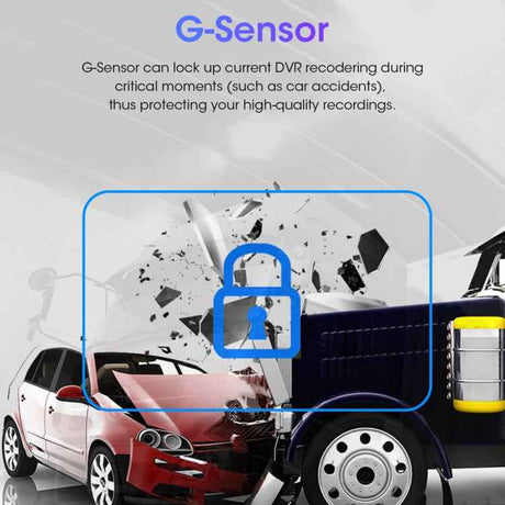 7 inch Car Digital Wireless Rear-view Split-screen Monitor Four Record, Four Record