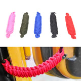 Pair Car Door Limit Strap for Jeep Wrangler - Braided Rope Design