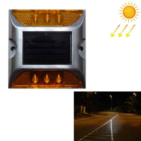 Solar Square Road Stud Light Car Guidance Light Road Deceleration Light