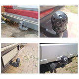Tapa protectora para bola de remolque de coche: protección duradera para coches y camiones.
