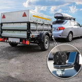 Tapa de cubierta de bola de remolque 2 en 1 para protección de enganche de remolque de automóviles y camiones