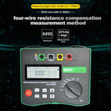 DUOYI DY4300 Higher Accuracy Digital Ground Resistance Tester, DY4300