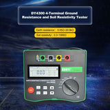 DUOYI DY4300 Higher Accuracy Digital Ground Resistance Tester, DY4300