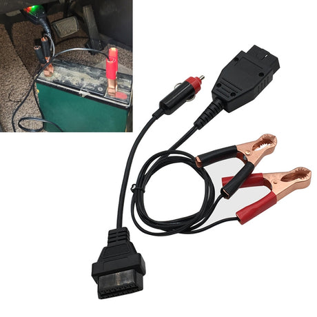 Car Computer ECU Memory Saver Rechargeable Battery Replacement Tool Kit Accessories - LYDARZ
